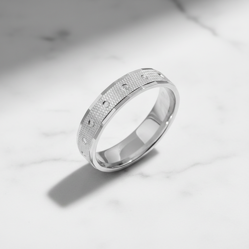 دبلة فضة عيار 925