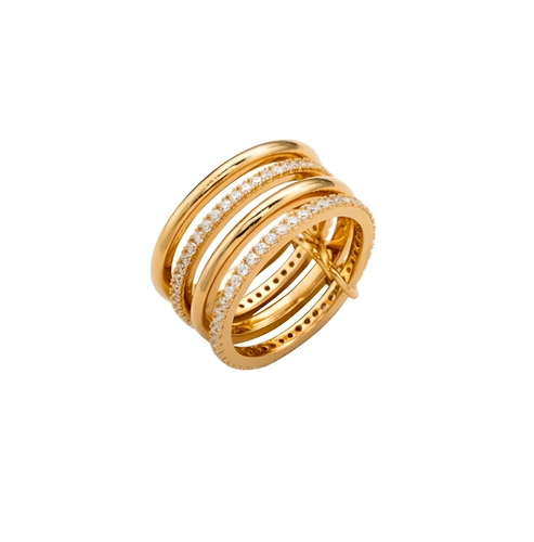 خواتم متصلة II فضة عيار 925 -  Linked Rings II