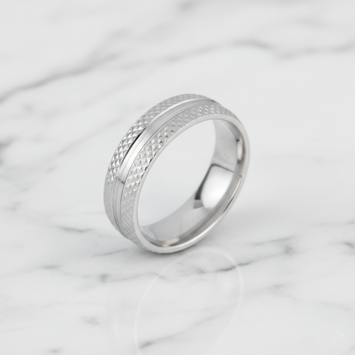 دبلة فضة عيار 925