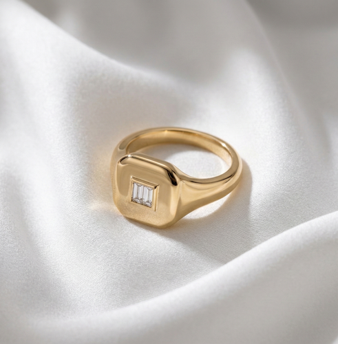 الخاتم الملكي Pinky Ring فضة عيار 925