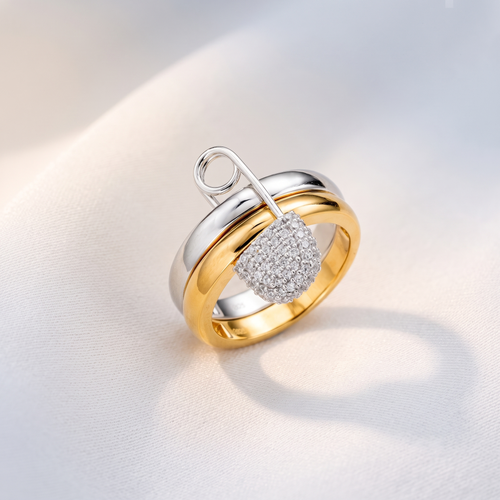 خاتم Pave Punk Ring فضة عيار 925