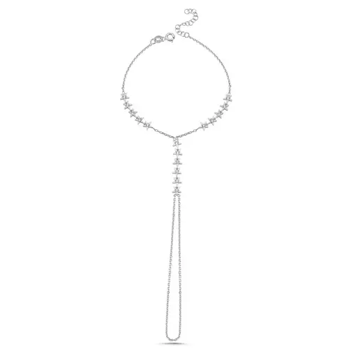 MER’S Stars Hand Chain – 24K Gold Plated Silver 