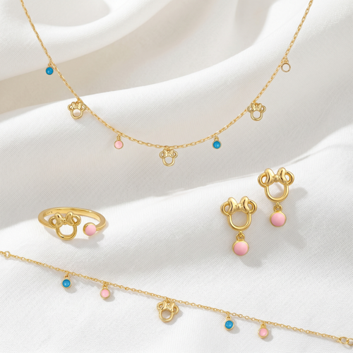 Minnie kids set - 925 sterling silver.