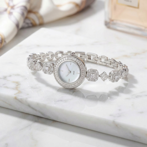 Bareeq Silver Watch III – 925 Sterling Silver