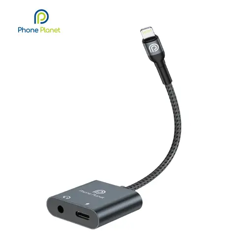 كابل صوت وشحن متعدد الوظائف 3.5mm + RockStar، بطول 15 سم
