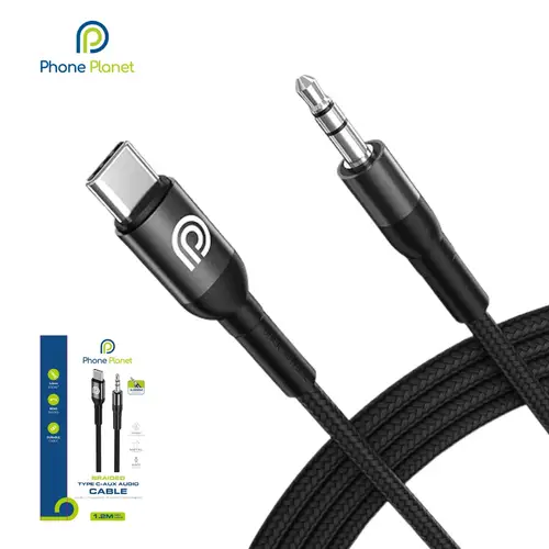 كابل Type-C إلى منفذ 3.5mm، الطول 1.2 متر