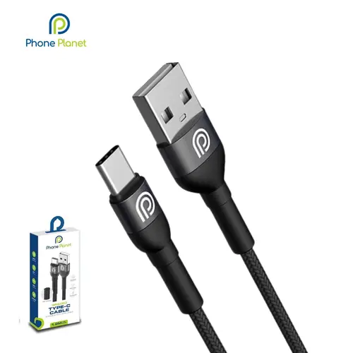  كابل USB-A إلى Type-C، قدرة 5V/3A، بطول 1.2م / 2م