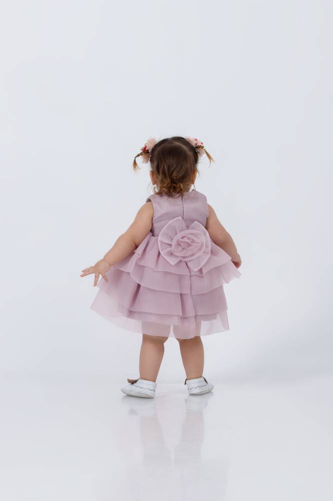 Opulent Orchid Gown