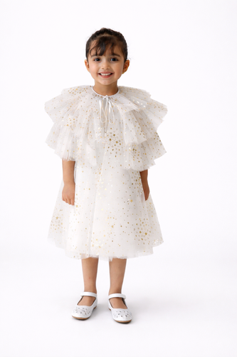 Ecru Stardust Dress