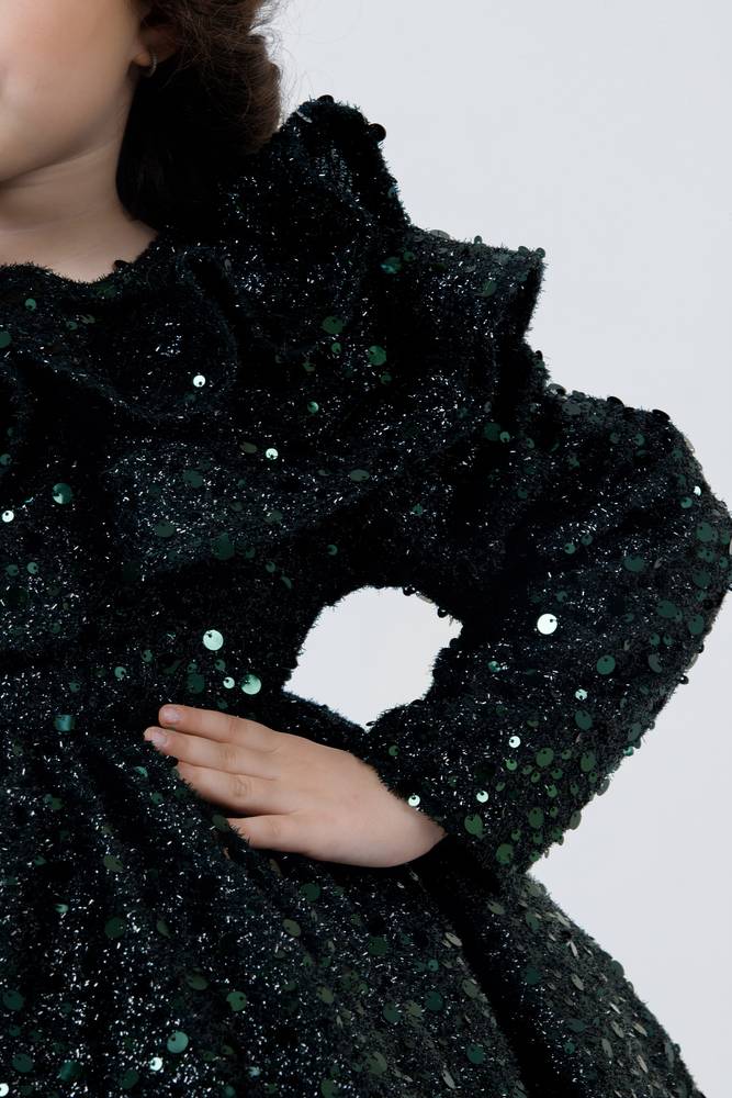  Sparkling green Gown