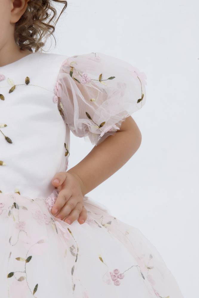 Velvet Bloom Gown