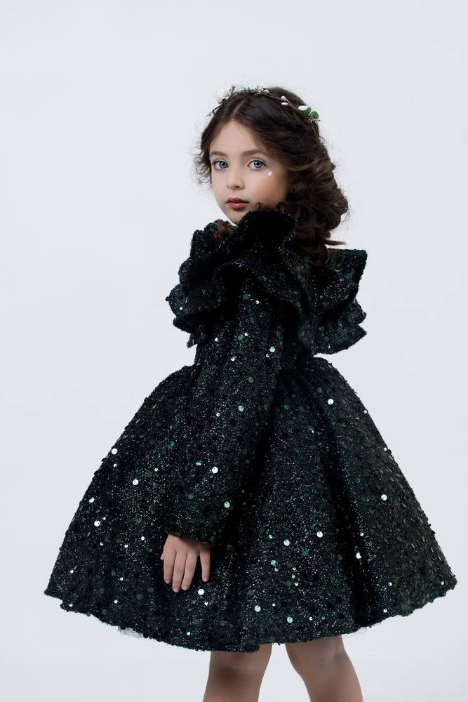  Sparkling green Gown
