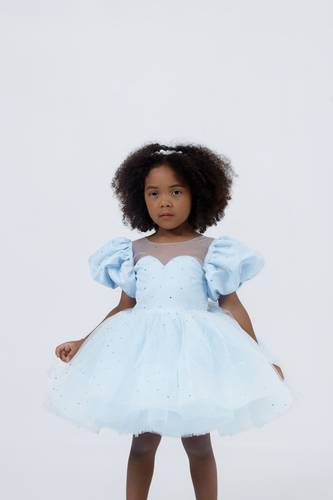 Crystal Sapphire Gown