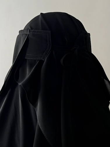 نقاب ثلاثة طبقة 2 مغاط ربط صغير طول 13 إنش