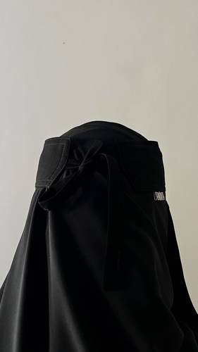 نقاب 1 مغاط مايل ربط صغير