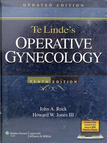 TE LINDES OPERATIVE GYNECOLOGY -- TENTH EDITION