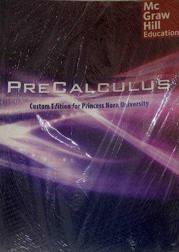 PRECALCULUS CUSTOM EDHITION FOR PRINCESS NORA UNIVERSITY
