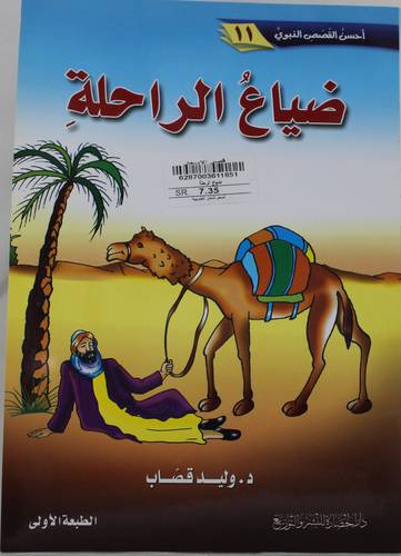 ضياع الراحلة (غلاف) - ملون