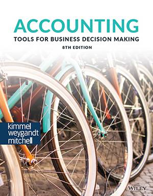 WileyPLUS Courseware - Kimmel, Accounting Tools for Business Decision Making 8th edition. 