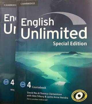 ENGLISH UNLIMITED -4- COURSE BOOK +WORKBOOK-SPECIAL EDIT- 1/2