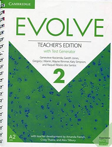 Evolve Special Edition Level 2 Teacher’s Edition with Test Generator