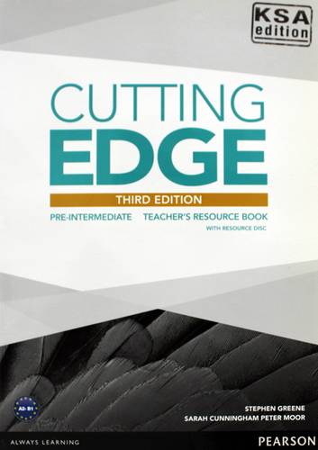 cutting edge 3 ed ksa pre- intermediate - teachers resource book 