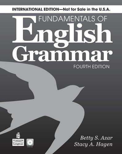 FUNDAMENTALS OF ENGLISH GRAMMAR -FOUR EDITION