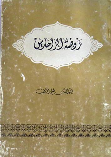 روضة الزاهدين  ( غلاف ) ابيض