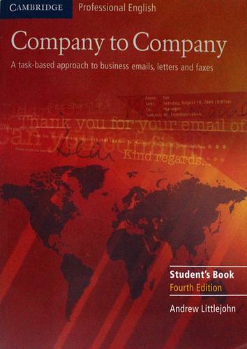 COMPANY TO COMPANY - STUDENTS  BOOK- FOURTH EDITION