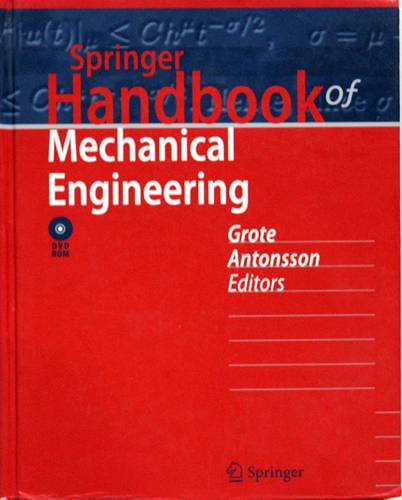 SPRINGER HANDBOOK OF MECHANICAL ENGINEERING + DVD-ROM