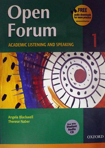 OPEN FORUM --1-- ACADEMIC LISTENING AND SPEAKING