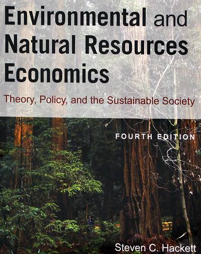 ENVIRONMENTAL AND NATURAL RESOURCES ECONOMICS