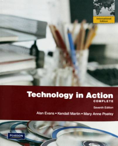 TECHNOLOGY IN ACTION - COMPLETE - SEVENTH EDITION+CDROM