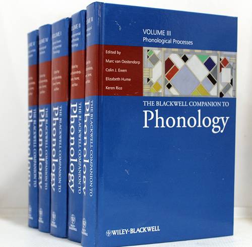 THE  BLACKWELL COMPANION TO PHONOLOGY -- 1/5