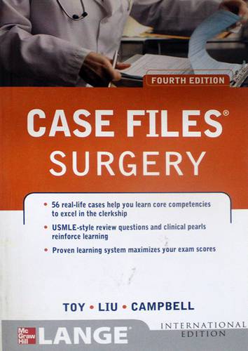 CASE FILES - SURGERY - FOURTH EDITION