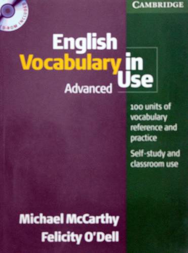 ENGLISH VOCABULARY IN USE (ADVANCED +CD ROM