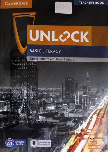 Unlock Basic Literacy Teacher's Book with Downloadable Audi