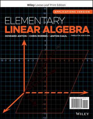 WileyPLUS: Elementary Linear Algebra
