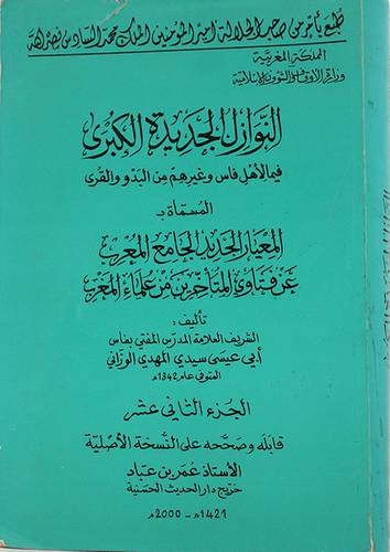 النوازل الجديدة الكبرى ج12