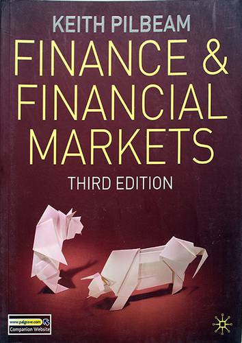 FINANCE AND FINANCIAL MARKETS
