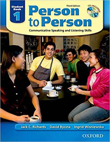 Person to Person: Communicative Speaking and Listening Skills, Student Book 1 (Book & Audio CD