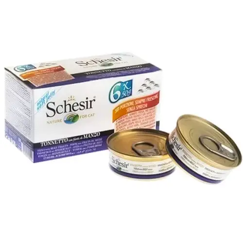 Schiser Tuna with beef 6×50 g