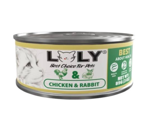 Loly Cat Wet Food Chicken & Rabbit 85g