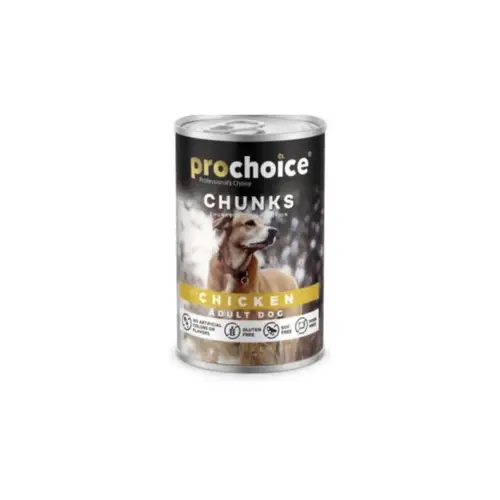 prochoice dogs wet food with chicken 400g