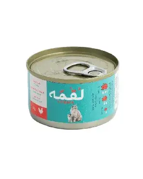 معلبات لقمة - دجاج بالمرق للقطط البالغة والصغيرة
