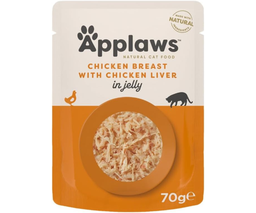 Applaws – Chicken Breast with Chicken Liver in Jelly 70g