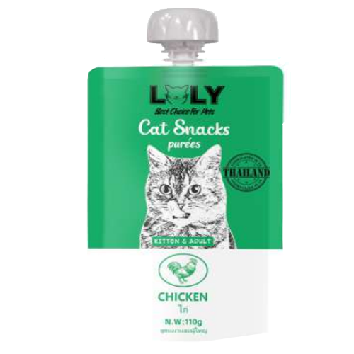 loly cat snack chicken 110g