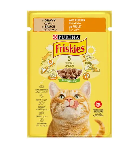 Purina Friskies Chicken  In Gravy 85g