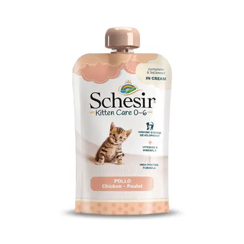schesir kitten care with chicken 150g