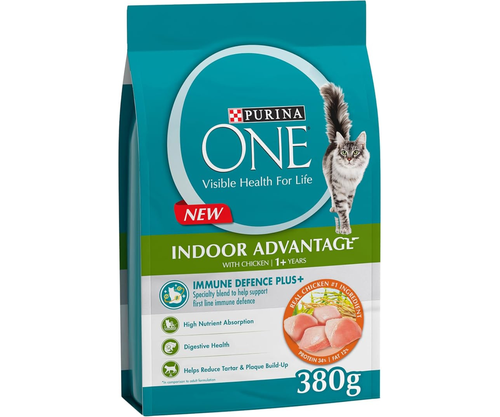 Purina  One Indoor Advantage with Chicken 380g